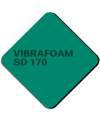 Эластомер Vibrafoam SD 170 (Тёмно-зелёный силомер) 